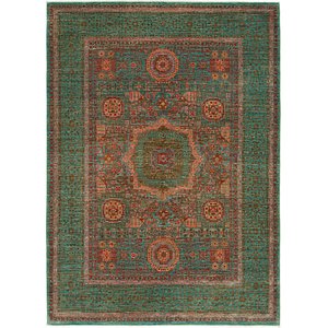 6' 1 x 7' 1 Mamluk Ziegler Square Rug