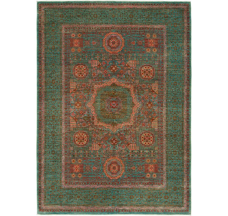 6' 1 x 7' 1 Mamluk Ziegler Square Rug