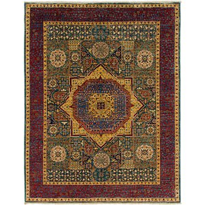 HandKnotted 5' x 6' 7 Mamluk Ziegler Oriental...