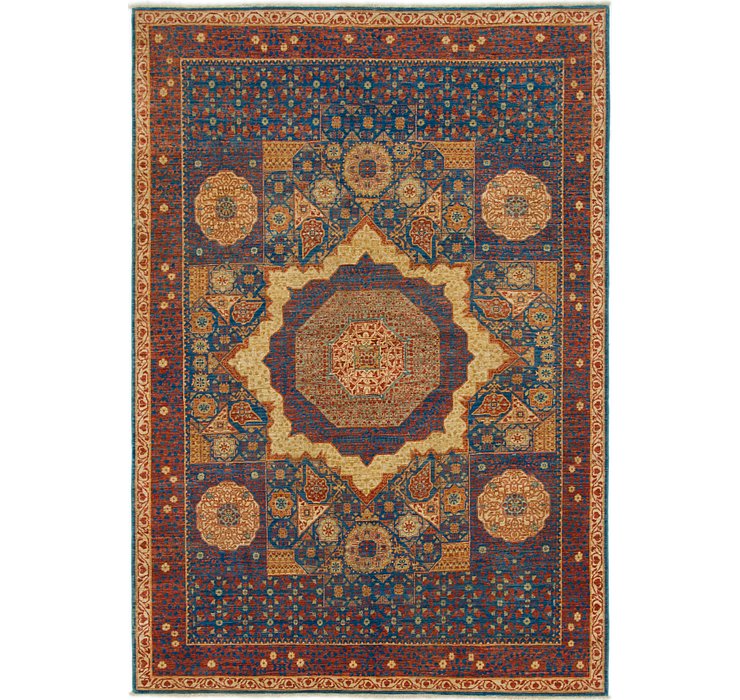 5' 10 x 8' 5 Mamluk Ziegler Oriental...