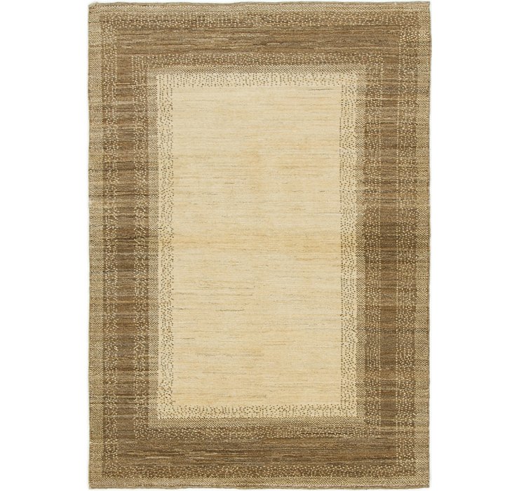 4' x 5' 9 Kashkuli Gabbeh Orienta...