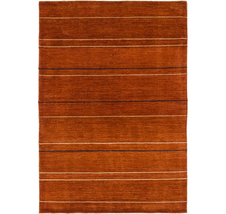 3' 10 x 5' 8 Kashkuli Gabbeh Rug
