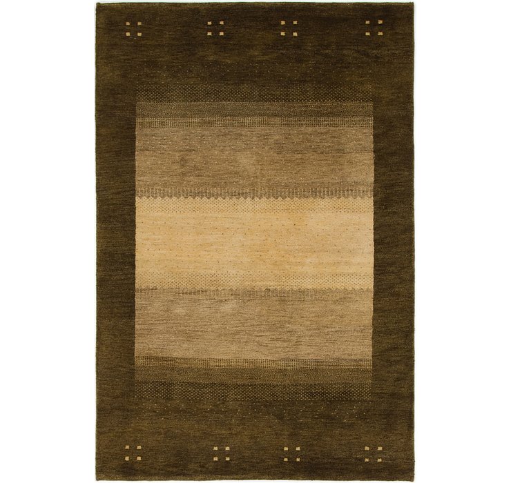 4' x 6' Kashkuli Gabbeh Rug