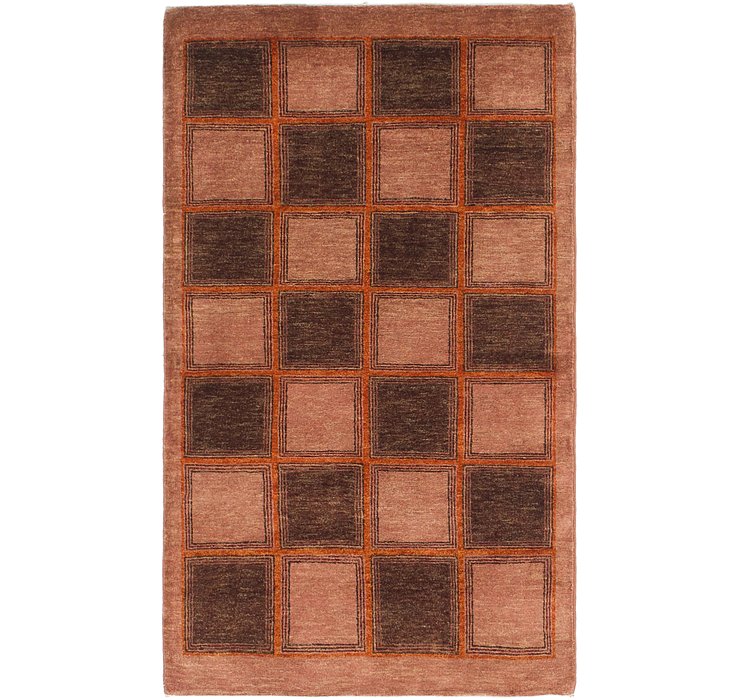 3' 2 x 5' 5 Kashkuli Gabbeh Rug