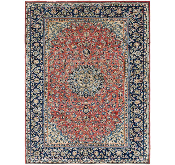 9' 6 x 12' 6 Isfahan Persian Rug