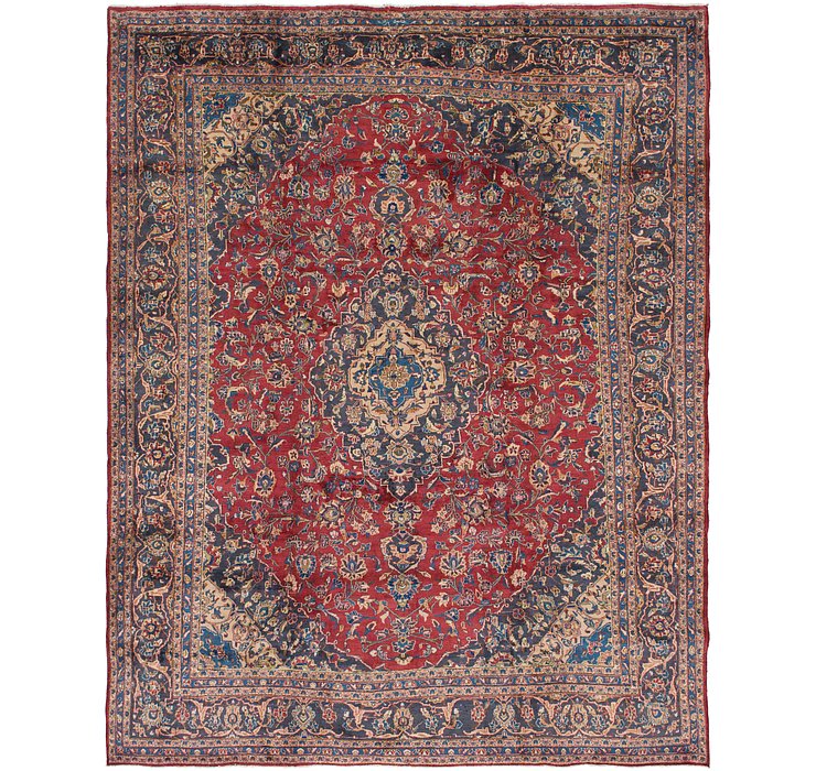 9' 8 x 12' 4 Mashad Persian Rug