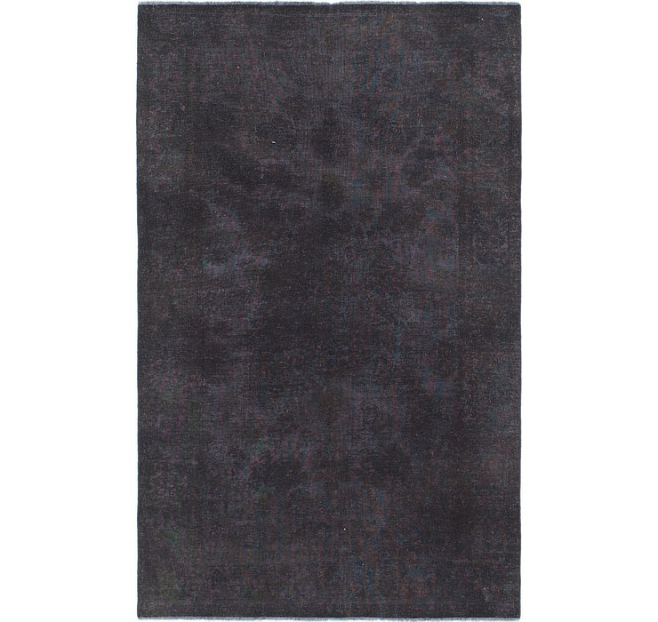 HandKnotted 4' 8 x 7' 5 Ultra Vintage Persian Rug