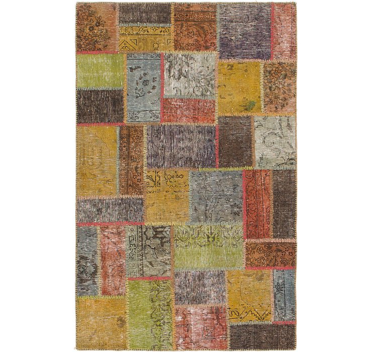4' x 6' 4 Ultra Vintage Persian Rug