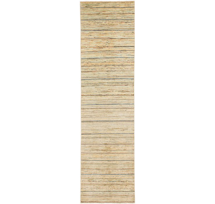 HandKnotted 2' 7 x 9' 8 Modern Ziegler Runner Rug