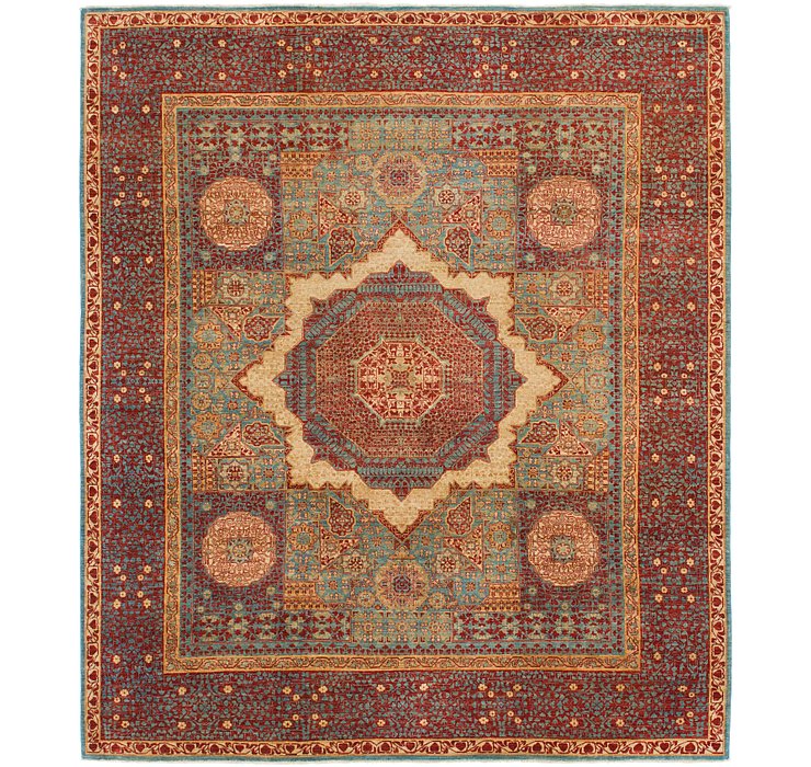 8' 6 x 9' 10 Mamluk Ziegler Oriental...
