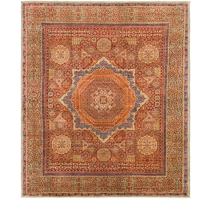 8' 4 x 9' 10 Mamluk Ziegler Oriental...