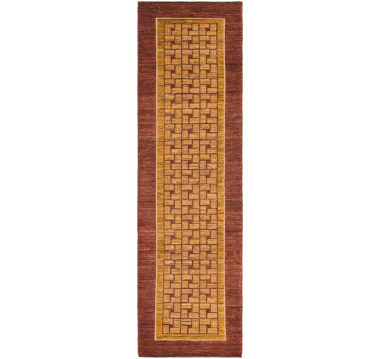 2' 8 x 9' 6 Kashkuli Gabbeh Runner ...