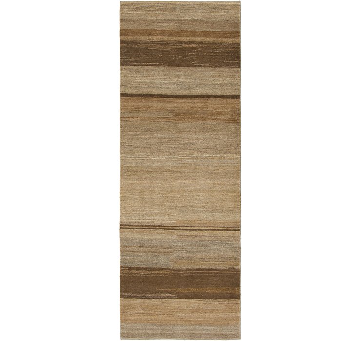 2' 8 x 8' Kashkuli Gabbeh Runner ...