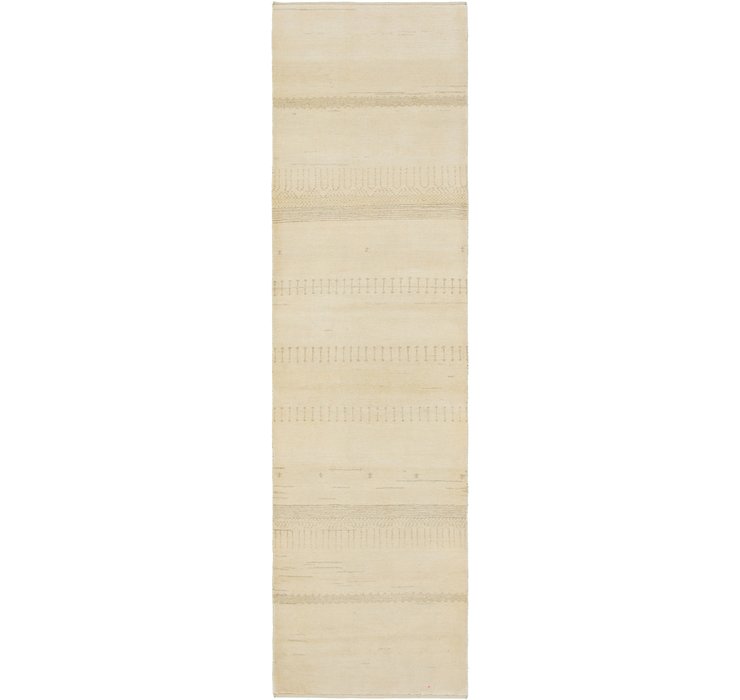 HandKnotted 2' 7 x 9' 6 Kashkuli Gabbeh Runner ...
