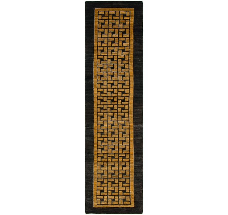 2' 7 x 10' 2 Kashkuli Gabbeh Runner ...