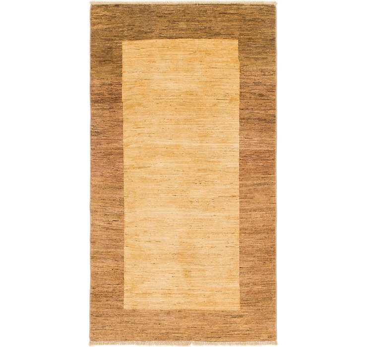 3' 5 x 6' 2 Kashkuli Gabbeh Runner ...