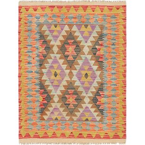 2' 10 x 3' 10 Kilim Maymana Runner Rug