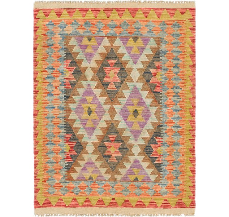 2' 10 x 3' 10 Kilim Maymana Runner Rug