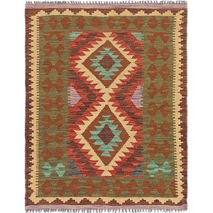 3' x 3' 10 Kilim Maymana Rug