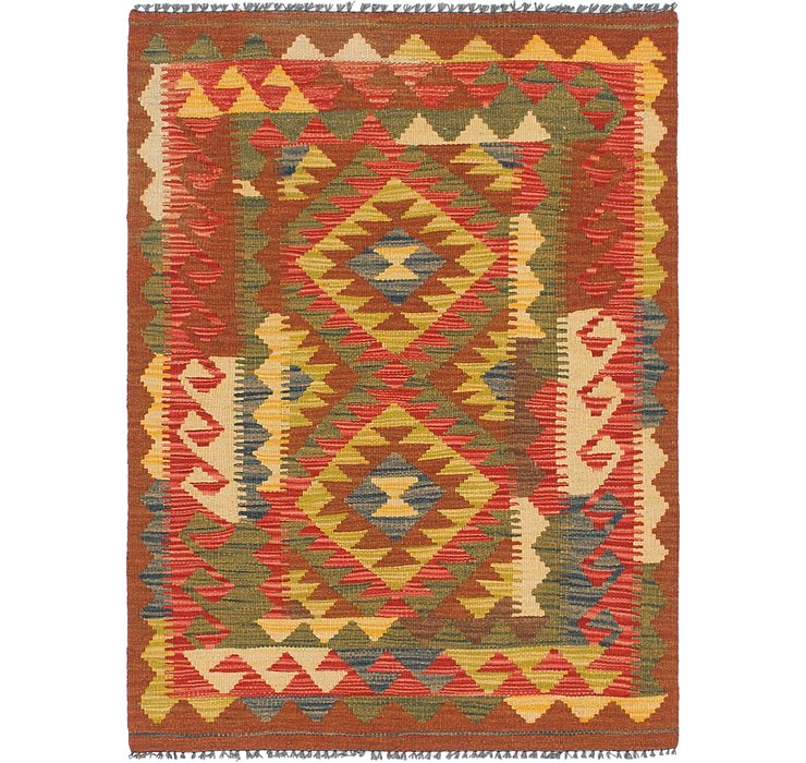 2' 8 x 3' 10 Kilim Maymana Rug
