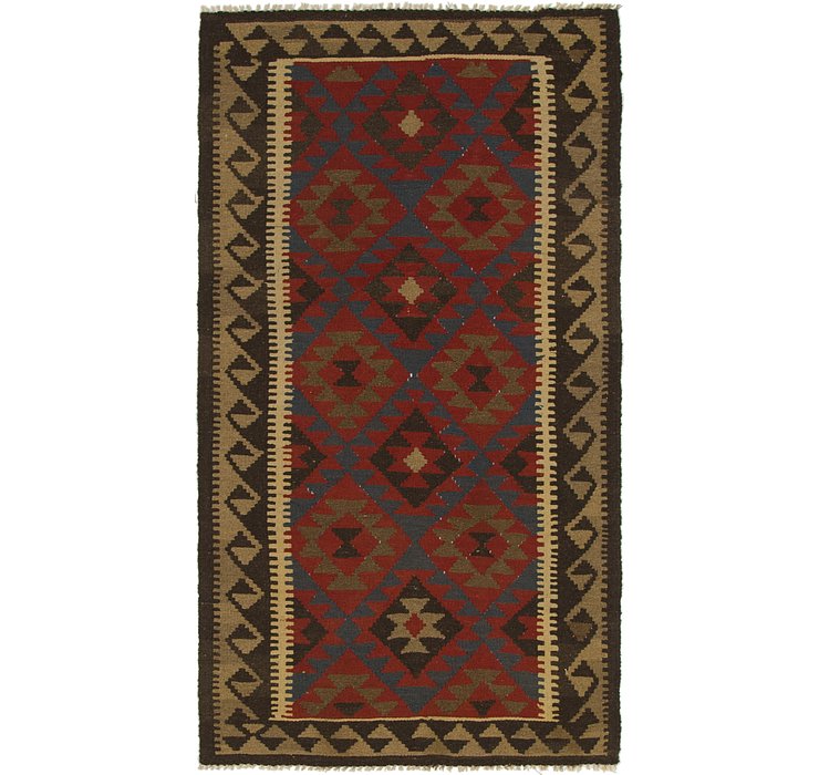 3' 6 x 6' 5 Kilim Maymana Rug