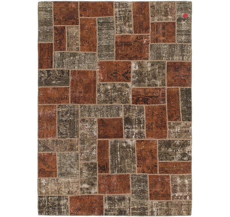 5' 9 x 8' Ultra Vintage Persian Rug