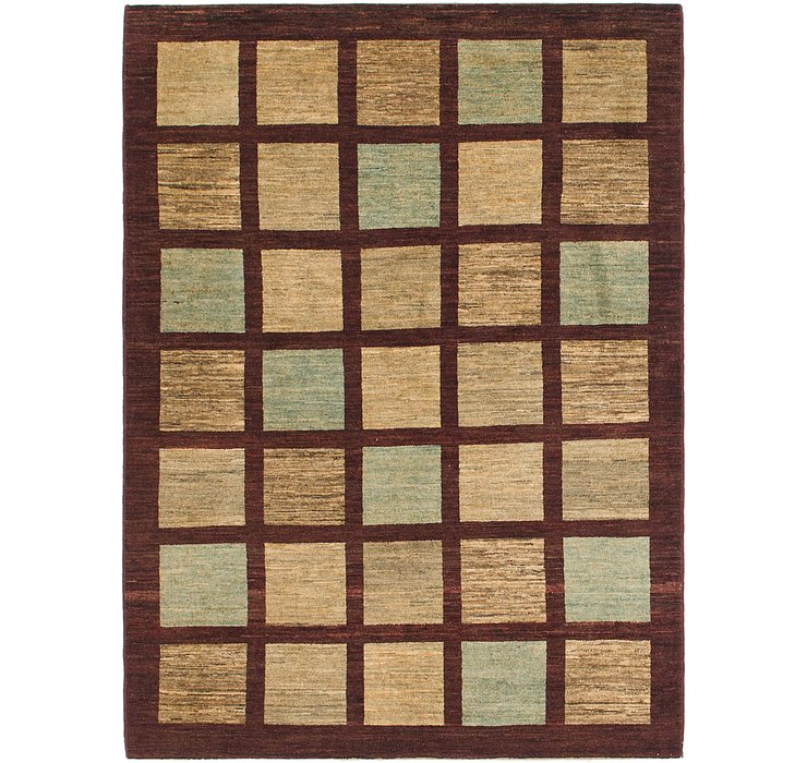 5' x 6' 8 Kashkuli Gabbeh Rug