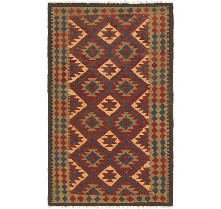 5' x 8' 2 Kilim Maymana Rug