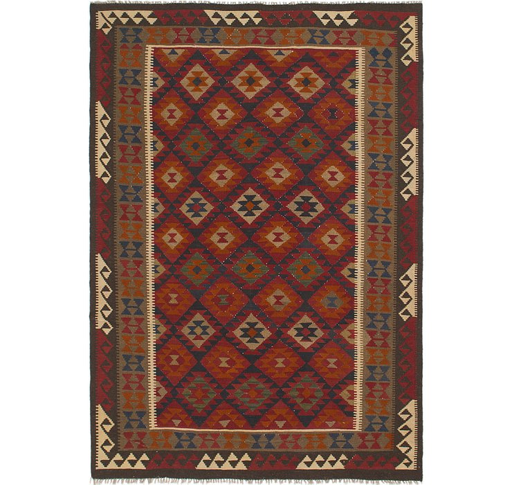 6' 10 x 10' Kilim Maymana Rug