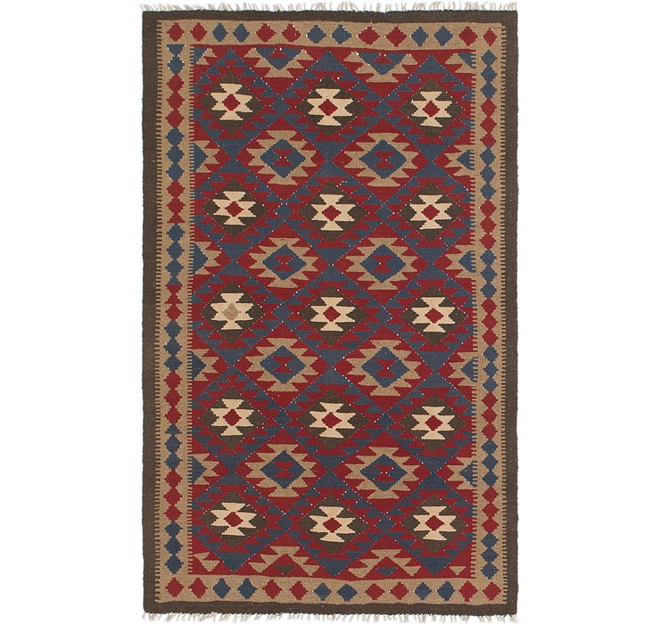 5' x 8' 2 Kilim Maymana Rug