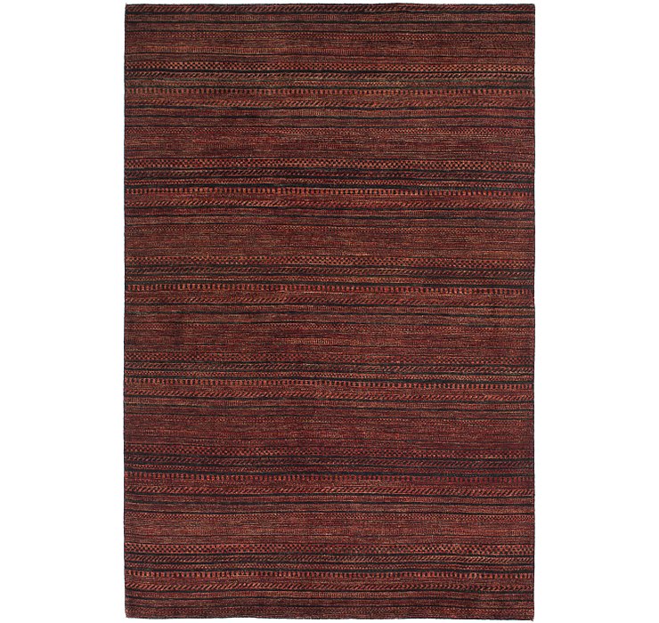 5' 6 x 8' 3 Kashkuli Gabbeh Rug