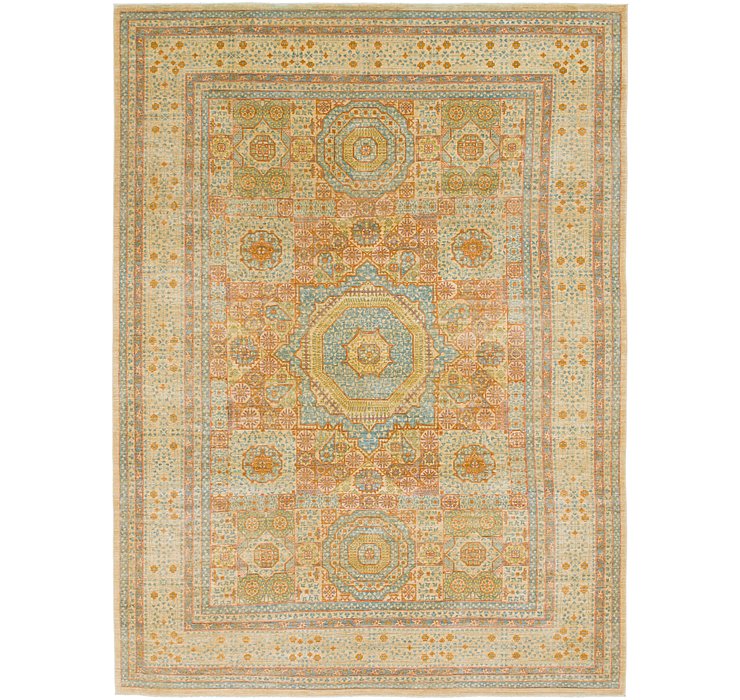 8' 10 x 12' 2 Mamluk Ziegler Rug