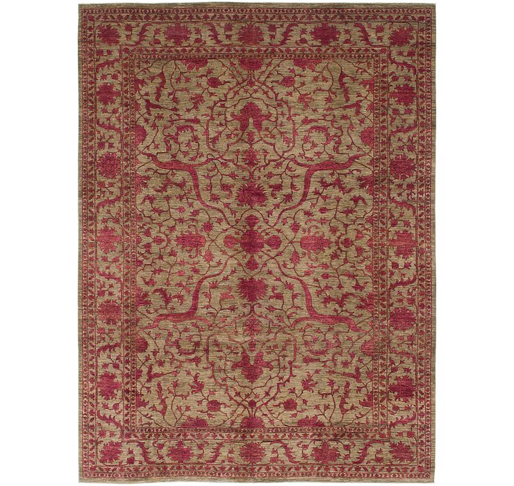 10' x 13' 2 Peshawar Ziegler Rug