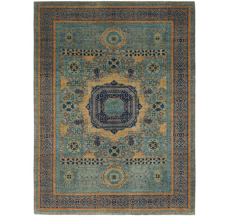 10' 4 x 13' 8 Mamluk Ziegler Oriental...