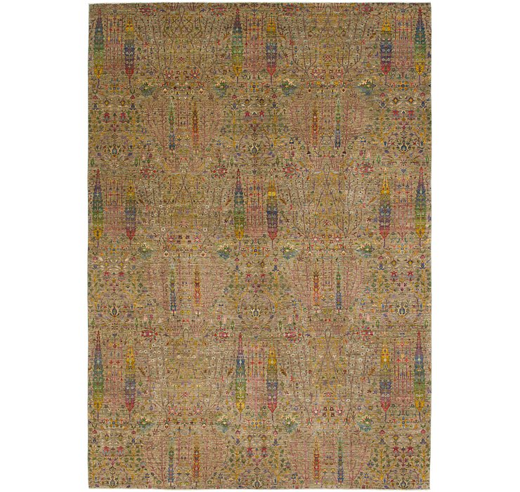 9' 9 x 13' 10 Peshawar Ziegler Orient...