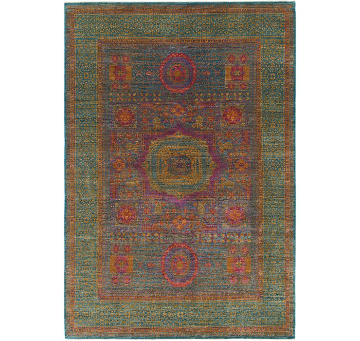 8' x 11' 9 Mamluk Ziegler Oriental...
