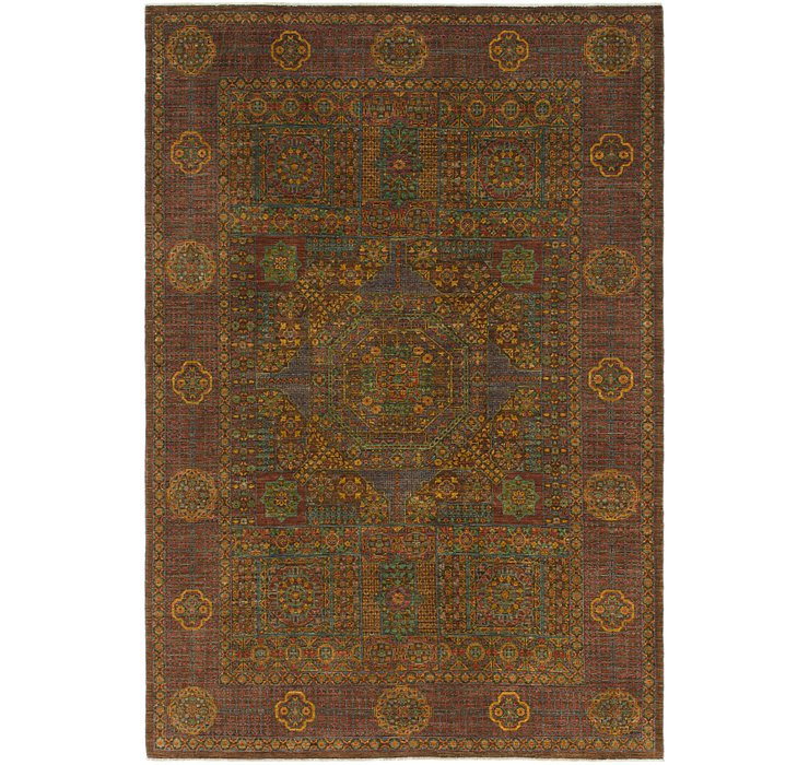 6' 7 x 9' 10 Mamluk Ziegler Oriental...
