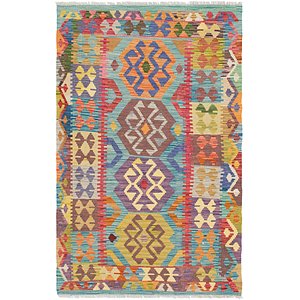 3' x 5' Kilim Maymana Rug