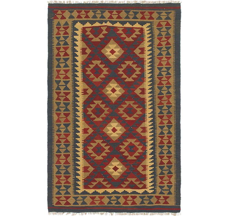 5' x 8' Kilim Maymana Rug