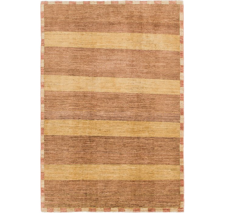 6' 4 x 9' 3 Modern Ziegler Rug