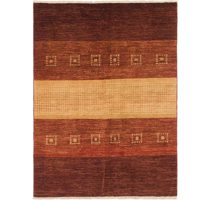 4' 10 x 6' 8 Kashkuli Gabbeh Rug