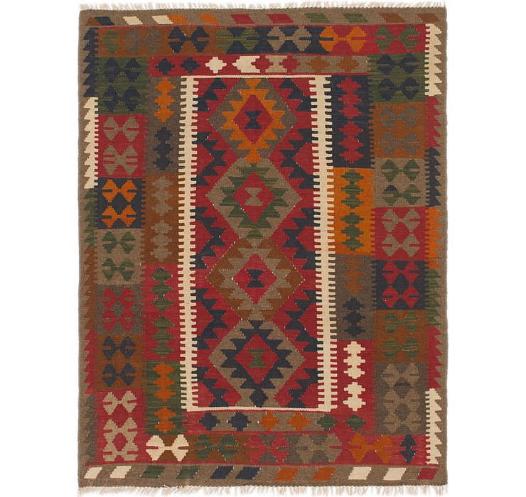 5' x 6' 4 Kilim Maymana Rug