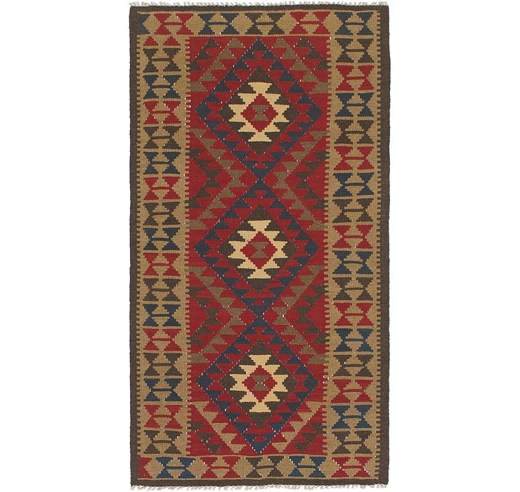 3' 4 x 6' 6 Kilim Maymana Rug