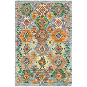 3' 3 x 5' Kilim Maymana Rug