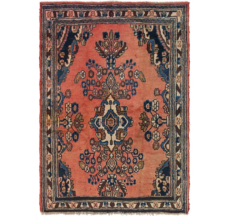 4' 4 x 6' Hamedan Persian Rug