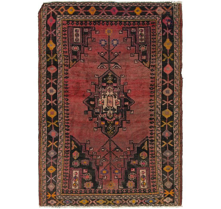 HandKnotted 4' 4 x 6' 2 Shiraz Persian Rug