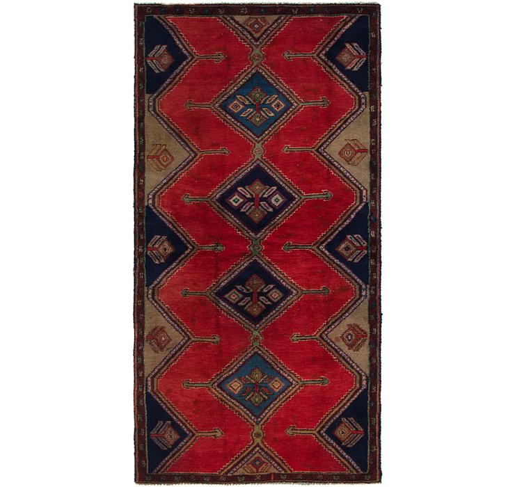 3' 8 x 7' 4 Chenar Persian Runner Rug