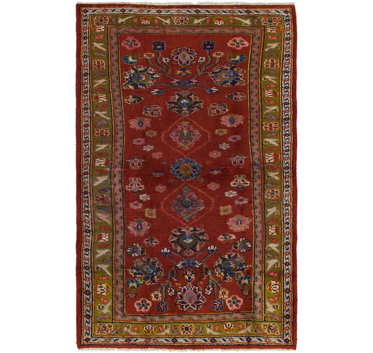 3' 8 x 6' Hamedan Persian Rug