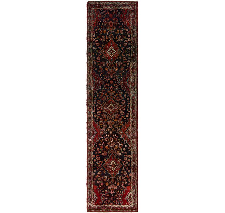 3' 4 x 15' 9 Hamedan Persian Runner ...