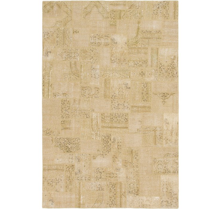 6' 8 x 10' Ultra Vintage Persian Rug